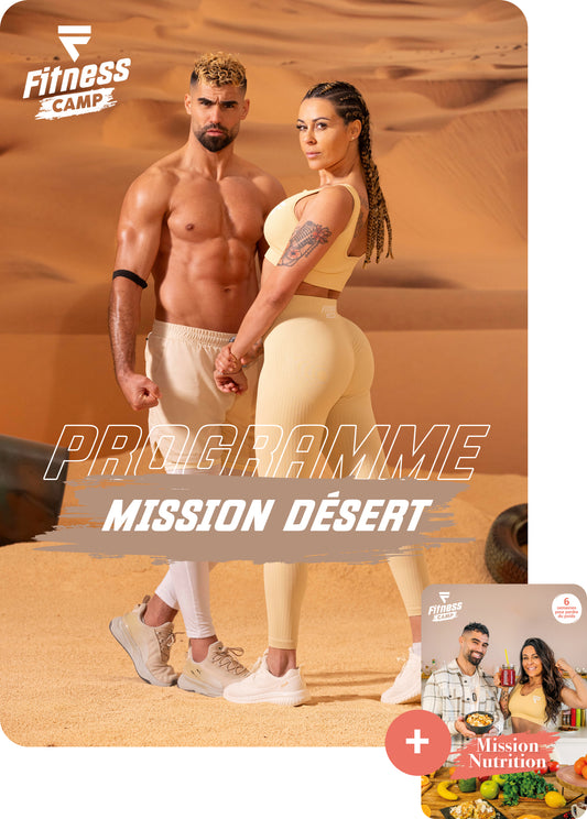 Programme Mission Désert + Meal Plan